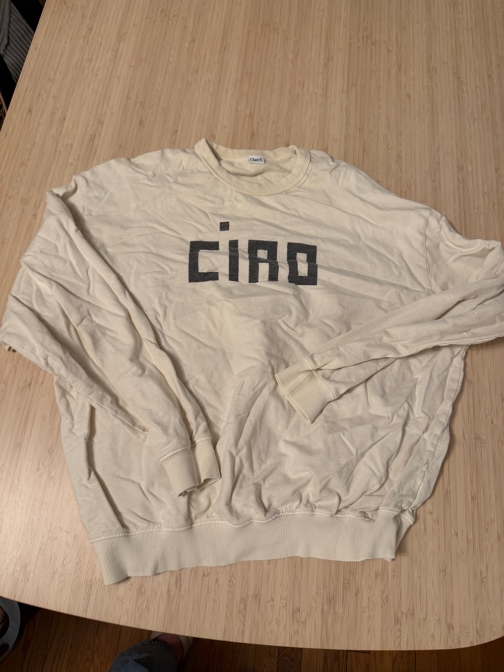 Clare V. ciao crewneck